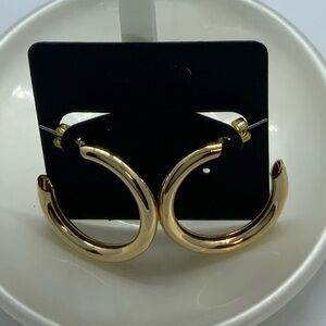 Open Hoop Earrings
